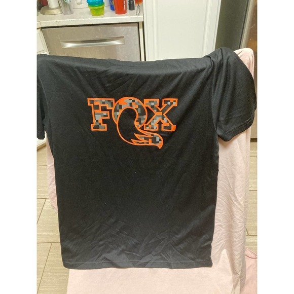 Fox Tops - Women's  Black Fox Shirt Size S